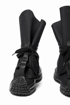 Load image into Gallery viewer, beauty : beast x MAGARIMONO CANVAS SACK BOOTS (BLACK)