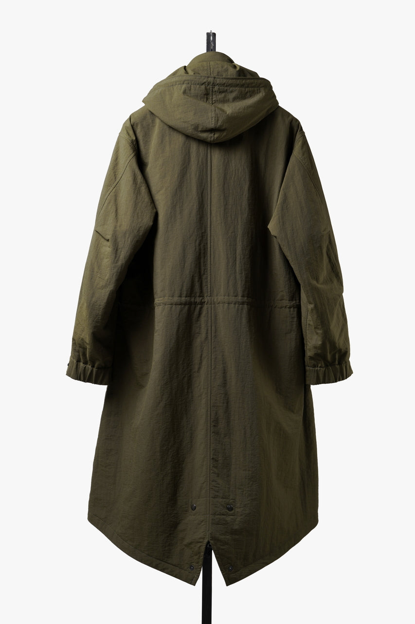 Load image into Gallery viewer, Y's for men MODS COAT / NYLON TASLAN with THINSULATE (KHAKI)