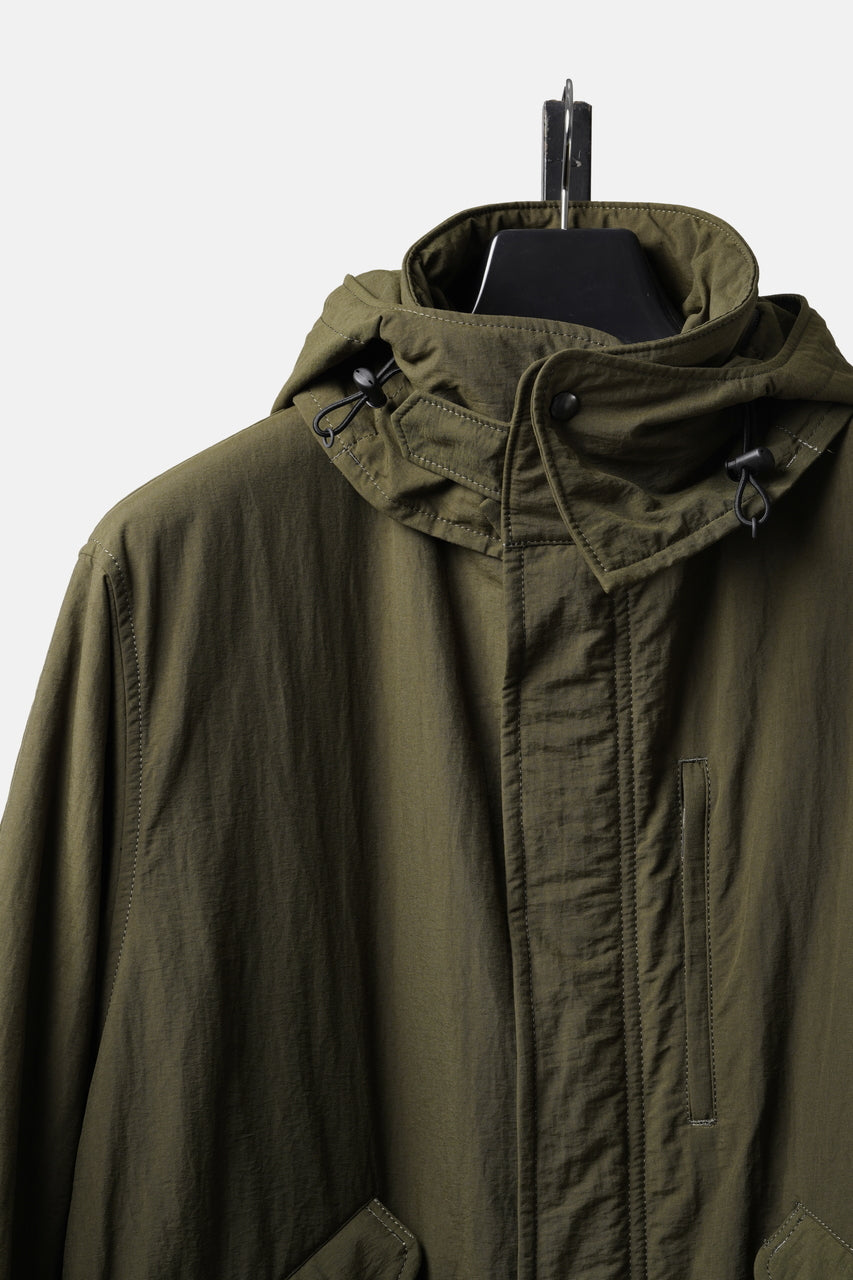 Load image into Gallery viewer, Y's for men MODS COAT / NYLON TASLAN with THINSULATE (KHAKI)