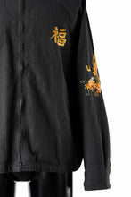 画像をギャラリービューアに読み込む, Y's for men x MASSES SOUVENIR BLOUSON / SLUB COTTON (BLACK)