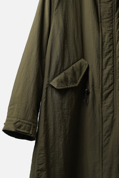 Load image into Gallery viewer, Y's for men MODS COAT / NYLON TASLAN with THINSULATE (KHAKI)