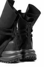 Load image into Gallery viewer, beauty : beast x MAGARIMONO CANVAS SACK BOOTS (BLACK)