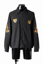 画像をギャラリービューアに読み込む, Y's for men x MASSES SOUVENIR BLOUSON / SLUB COTTON (BLACK)