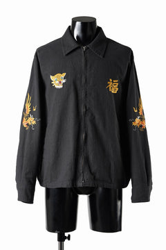 画像をギャラリービューアに読み込む, Y's for men x MASSES SOUVENIR BLOUSON / SLUB COTTON (BLACK)