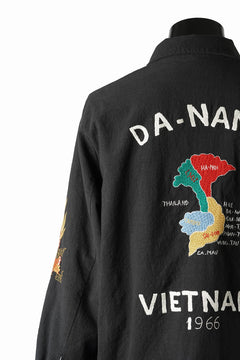 画像をギャラリービューアに読み込む, Y's for men x MASSES SOUVENIR BLOUSON / SLUB COTTON (BLACK)