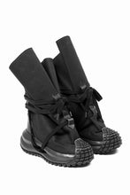 Load image into Gallery viewer, beauty : beast x MAGARIMONO CANVAS SACK BOOTS (BLACK)