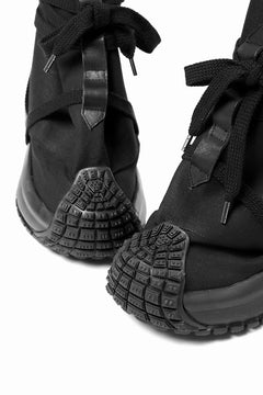 Load image into Gallery viewer, beauty : beast x MAGARIMONO CANVAS SACK BOOTS (BLACK)