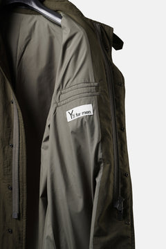 Load image into Gallery viewer, Y's for men MODS COAT / NYLON TASLAN with THINSULATE (KHAKI)