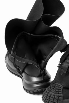 Load image into Gallery viewer, beauty : beast x MAGARIMONO CANVAS SACK BOOTS (BLACK)