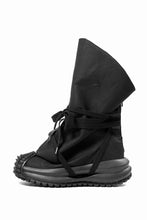 Load image into Gallery viewer, beauty : beast x MAGARIMONO CANVAS SACK BOOTS (BLACK)
