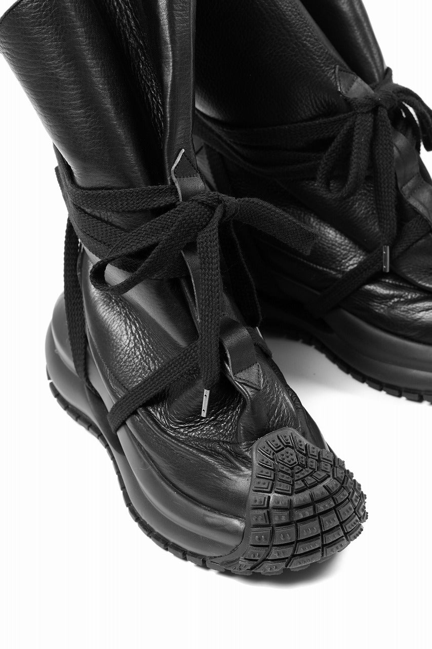 beauty : beast x MAGARIMONO x LOOM exclusive LEATHER SACK BOOTS