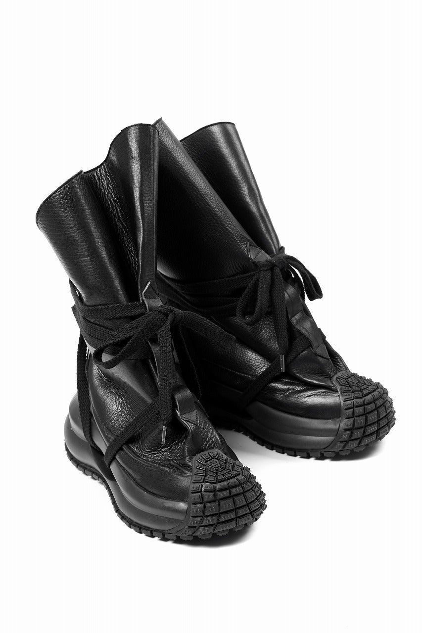 beauty : beast x MAGARIMONO x LOOM exclusive LEATHER SACK BOOTS