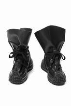 画像をギャラリービューアに読み込む, beauty : beast x MAGARIMONO x LOOM exclusive LEATHER SACK BOOTS (BLACK)