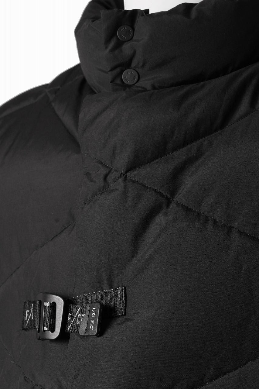 画像をギャラリービューアに読み込む, F/CE. DIA-STITCH DOWN VEST (BLACK)
