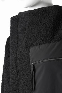 Load image into Gallery viewer, F/CE. NAPPING WOOL ASYMMETRY SHORT JACKET (BLACK)