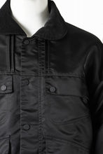 Load image into Gallery viewer, F/CE. FADING TWILL MIL JACKET (BLACK)
