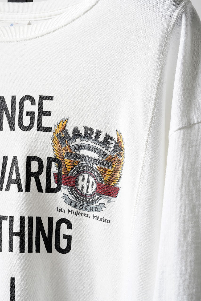 Load image into Gallery viewer, CHANGES exclusive VINTAGE REMAKE SHORT SLEEVE TEE (WHITE #B)