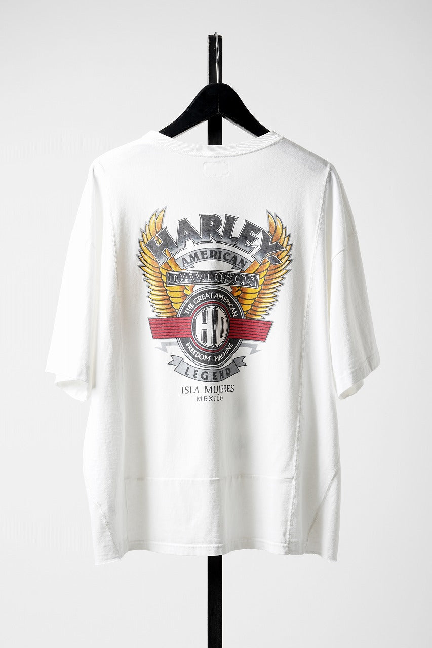 Load image into Gallery viewer, CHANGES exclusive VINTAGE REMAKE SHORT SLEEVE TEE (WHITE #B)