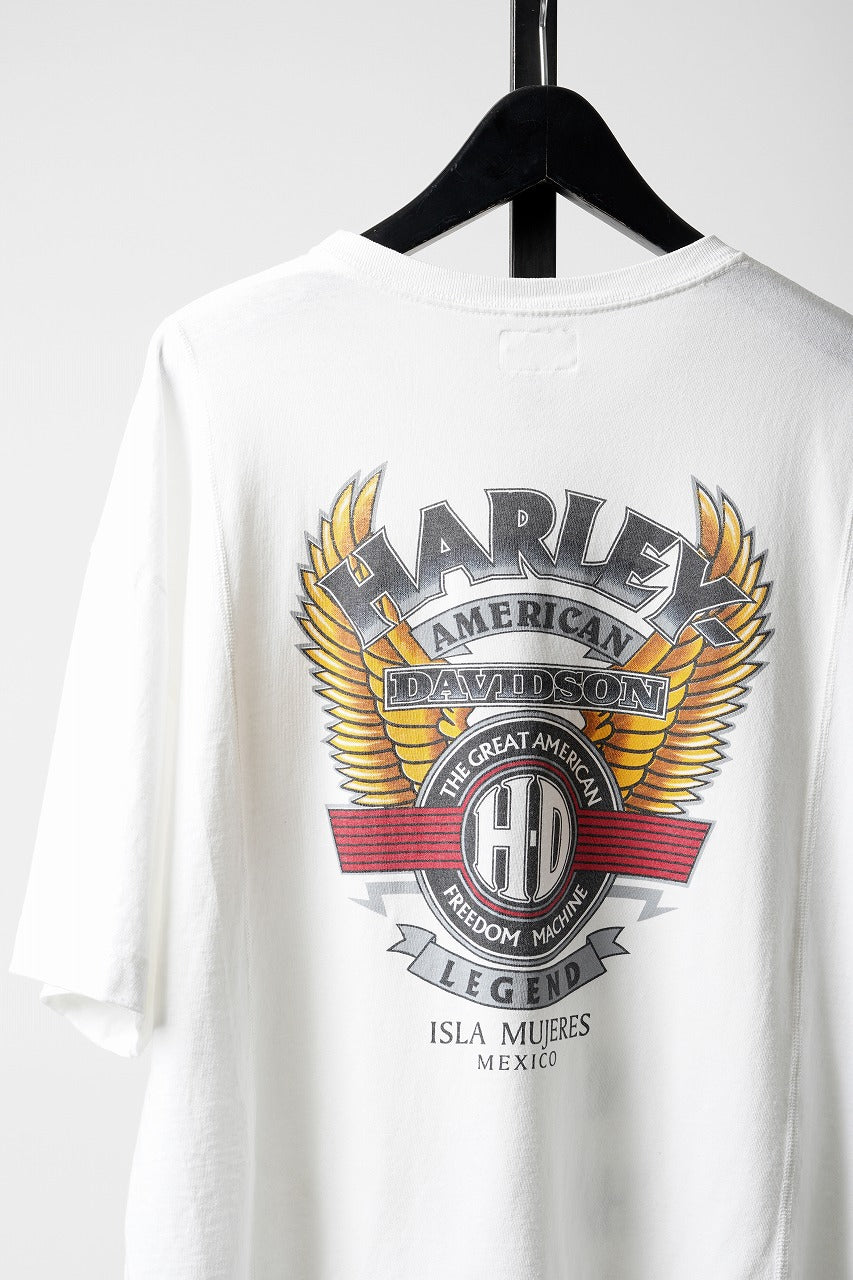 Load image into Gallery viewer, CHANGES exclusive VINTAGE REMAKE SHORT SLEEVE TEE (WHITE #B)