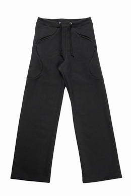 OPPOSE DUALITY SUB ONG RIB SWEAT PANTS (BLACK)