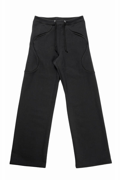 OPPOSE DUALITY SUB ONG RIB SWEAT PANTS (BLACK)