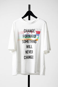 画像をギャラリービューアに読み込む, CHANGES exclusive VINTAGE REMAKE SHORT SLEEVE TEE (WHITE #D)
