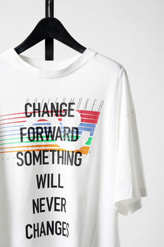 画像をギャラリービューアに読み込む, CHANGES exclusive VINTAGE REMAKE SHORT SLEEVE TEE (WHITE #D)