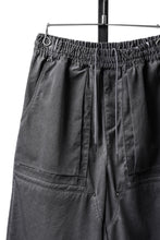 画像をギャラリービューアに読み込む, F/CE. GARMENT DYE WORK TROUSER (CHARCOAL)