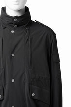 画像をギャラリービューアに読み込む, TARO HORIUCHI / th products Policeman Jacket Type-B ARTIST WARDROBE / MIYU HOSOI (black)