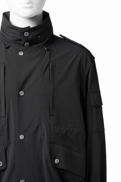 画像をギャラリービューアに読み込む, TARO HORIUCHI / th products Policeman Jacket Type-B ARTIST WARDROBE / MIYU HOSOI (black)