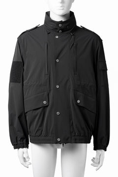 画像をギャラリービューアに読み込む, TARO HORIUCHI / th products Policeman Jacket Type-B ARTIST WARDROBE / MIYU HOSOI (black)