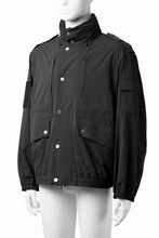 画像をギャラリービューアに読み込む, TARO HORIUCHI / th products Policeman Jacket Type-B ARTIST WARDROBE / MIYU HOSOI (black)