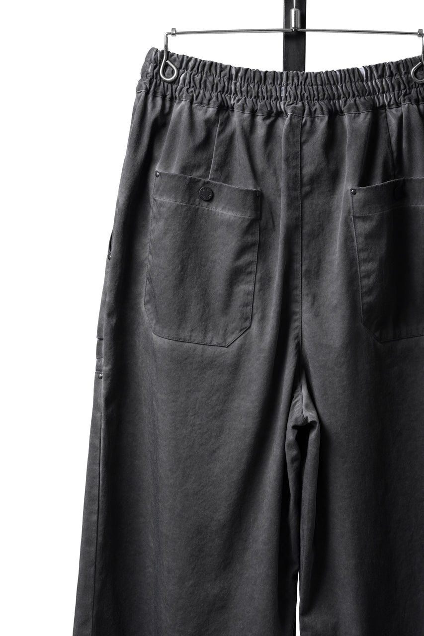 画像をギャラリービューアに読み込む, F/CE. GARMENT DYE WORK TROUSER (CHARCOAL)