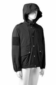 画像をギャラリービューアに読み込む, TARO HORIUCHI / th products Policeman Jacket Type-B ARTIST WARDROBE / MIYU HOSOI (black)