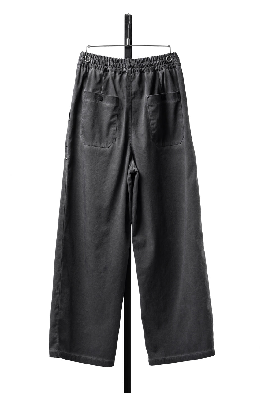 画像をギャラリービューアに読み込む, F/CE. GARMENT DYE WORK TROUSER (CHARCOAL)
