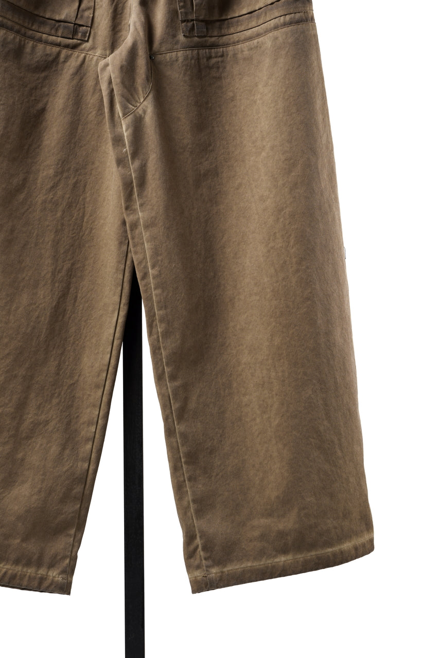 画像をギャラリービューアに読み込む, F/CE. GARMENT DYE WORK TROUSER (BEIGE)