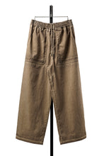 画像をギャラリービューアに読み込む, F/CE. GARMENT DYE WORK TROUSER (BEIGE)
