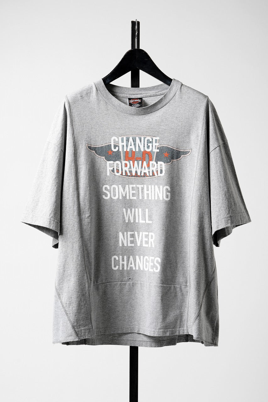 画像をギャラリービューアに読み込む, CHANGES exclusive VINTAGE REMAKE SHORT SLEEVE TEE (GREY #A)