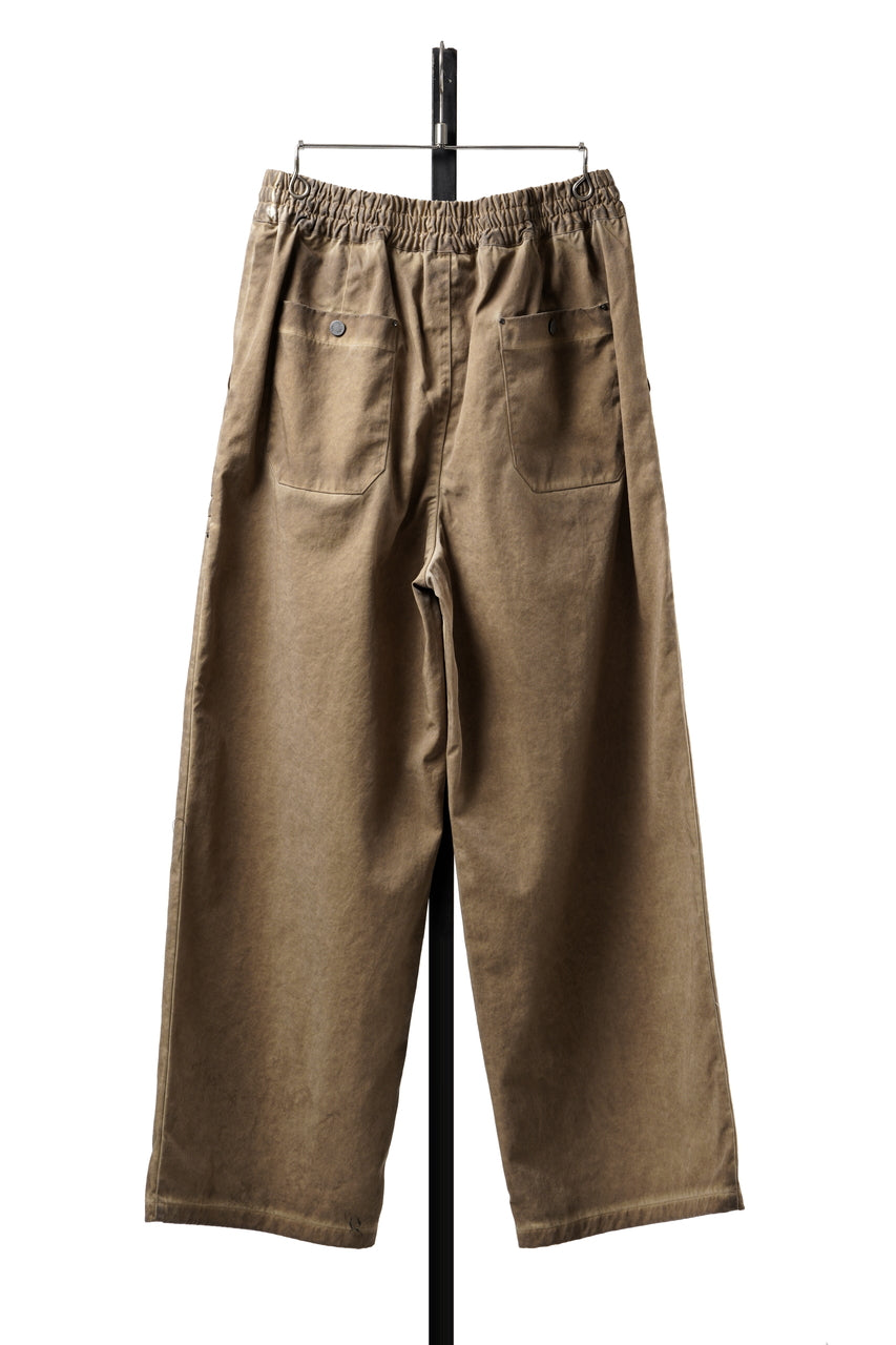 画像をギャラリービューアに読み込む, F/CE. GARMENT DYE WORK TROUSER (BEIGE)