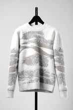 画像をギャラリービューアに読み込む, F/CE. FINNISH LANDSCAPE SOLOTEX KNIT – SNOW (WHITE/GREY)