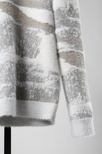 画像をギャラリービューアに読み込む, F/CE. FINNISH LANDSCAPE SOLOTEX KNIT – SNOW (WHITE/GREY)