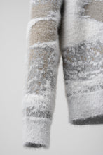 画像をギャラリービューアに読み込む, F/CE. FINNISH LANDSCAPE SOLOTEX KNIT – SNOW (WHITE/GREY)