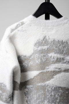 画像をギャラリービューアに読み込む, F/CE. FINNISH LANDSCAPE SOLOTEX KNIT – SNOW (WHITE/GREY)