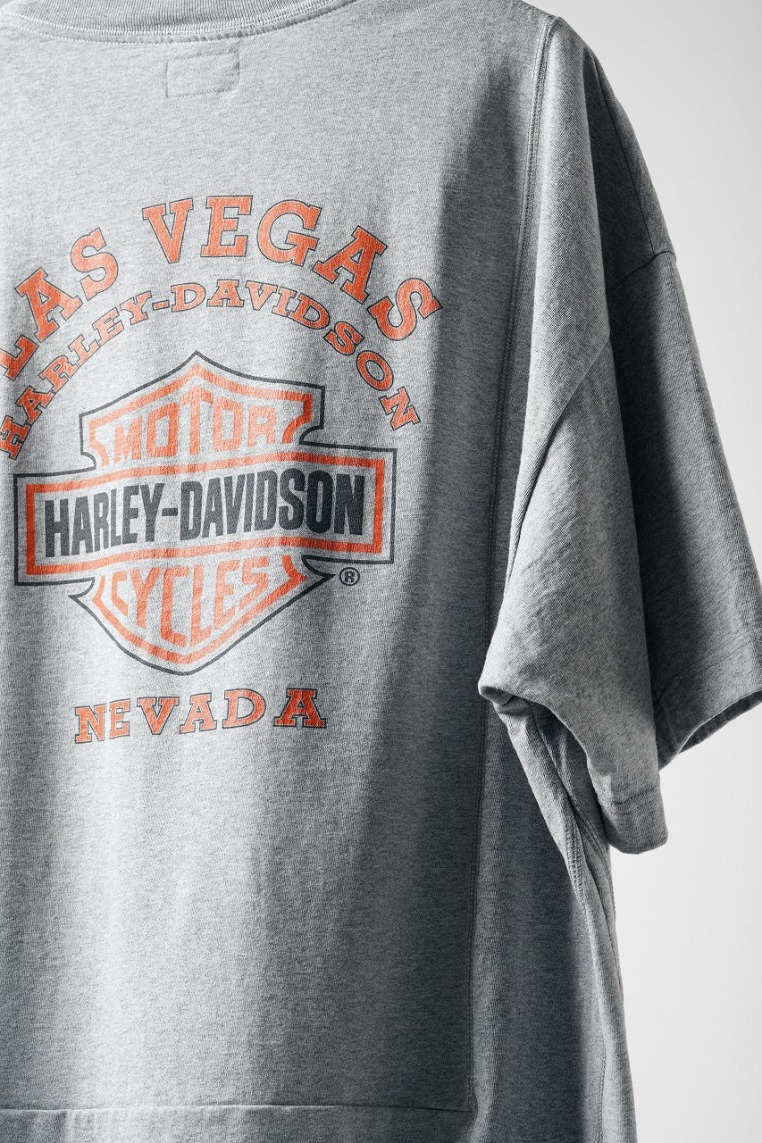画像をギャラリービューアに読み込む, CHANGES exclusive VINTAGE REMAKE SHORT SLEEVE TEE (GREY #A)