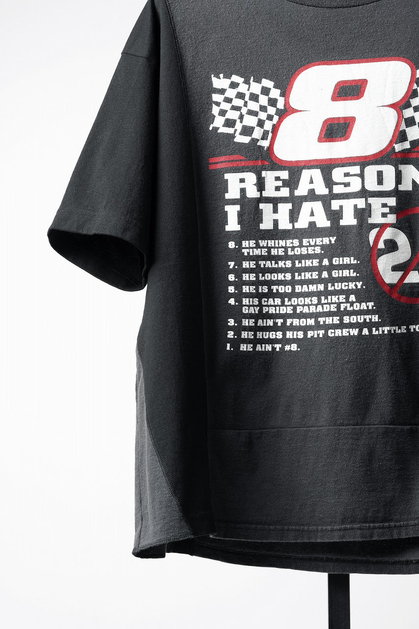 画像をギャラリービューアに読み込む, CHANGES x LOOM exclusive VINTAGE REMAKE T-SHIRT - new edition (BLACK #F)