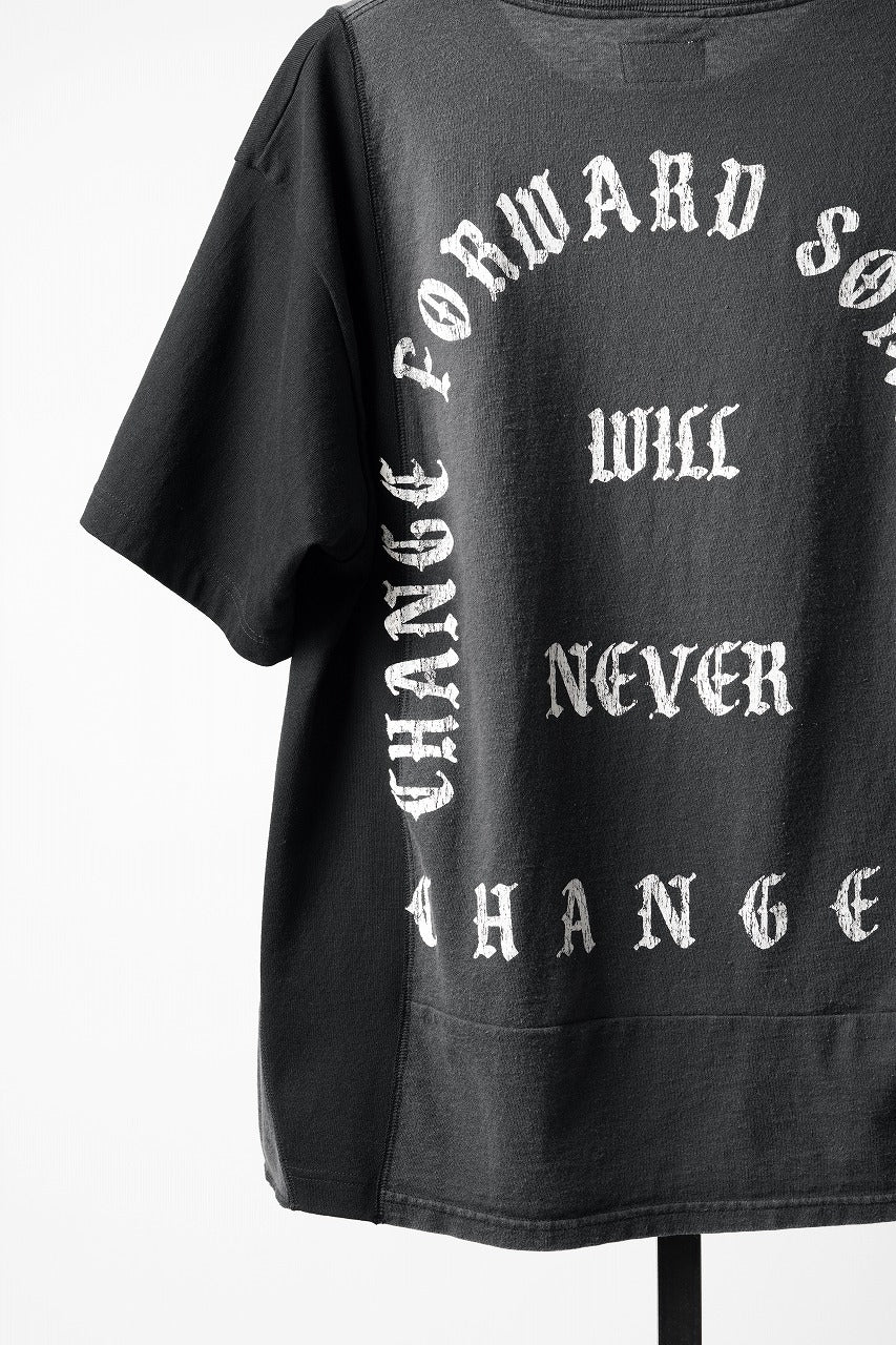 画像をギャラリービューアに読み込む, CHANGES x LOOM exclusive VINTAGE REMAKE T-SHIRT - new edition (BLACK #F)