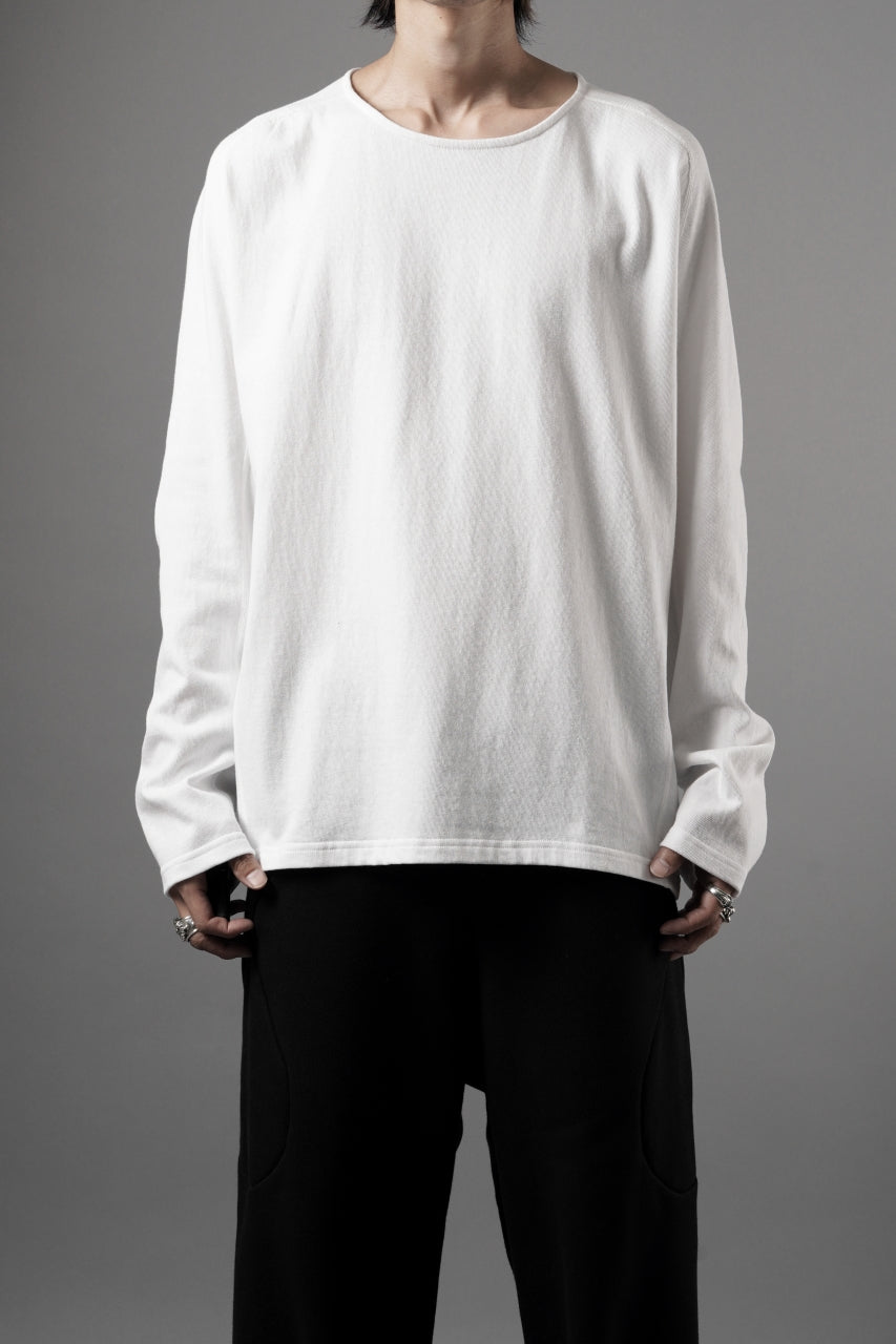 Load image into Gallery viewer, OPPOSE DUALITY ERGONOMIC LS T-SHIRTS / DRY COTTON JERSEY (WHITE)