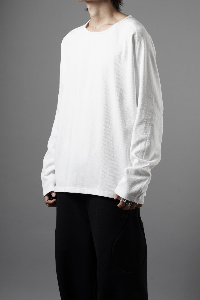 Load image into Gallery viewer, OPPOSE DUALITY ERGONOMIC LS T-SHIRTS / DRY COTTON JERSEY (WHITE)
