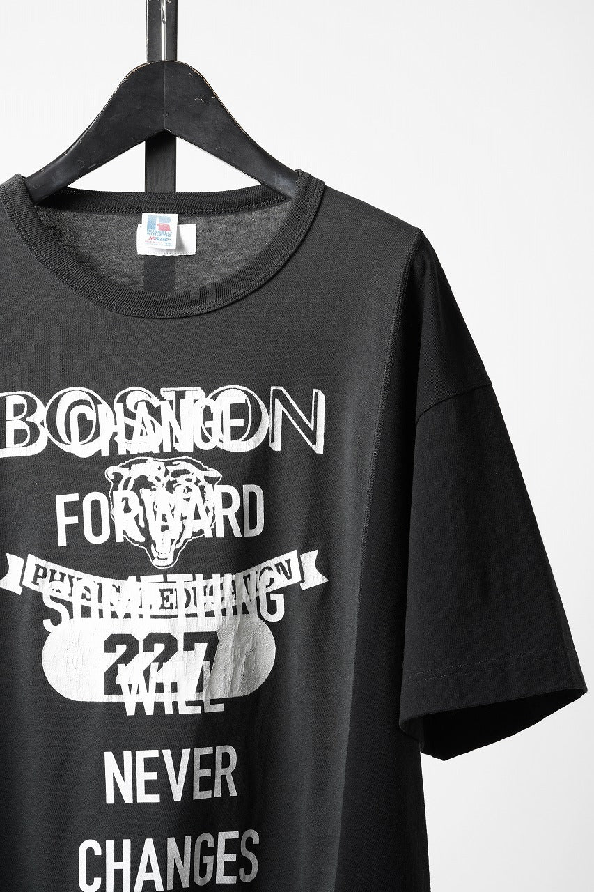 画像をギャラリービューアに読み込む, CHANGES exclusive VINTAGE REMAKE SHORT SLEEVE TEE (BLACK #P)