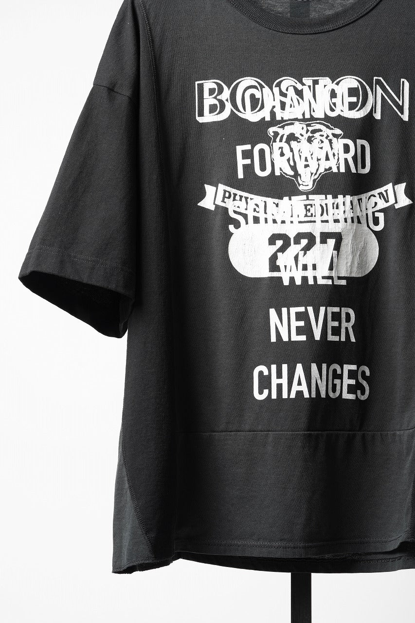 画像をギャラリービューアに読み込む, CHANGES exclusive VINTAGE REMAKE SHORT SLEEVE TEE (BLACK #P)